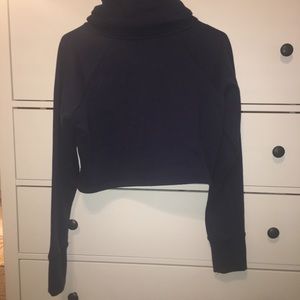 Gymshark Tops - Gymshark Slouch Cropped Hoodie Medium Gymshark Tops - Gymshark Slouch Cropped Hoodie Medium
